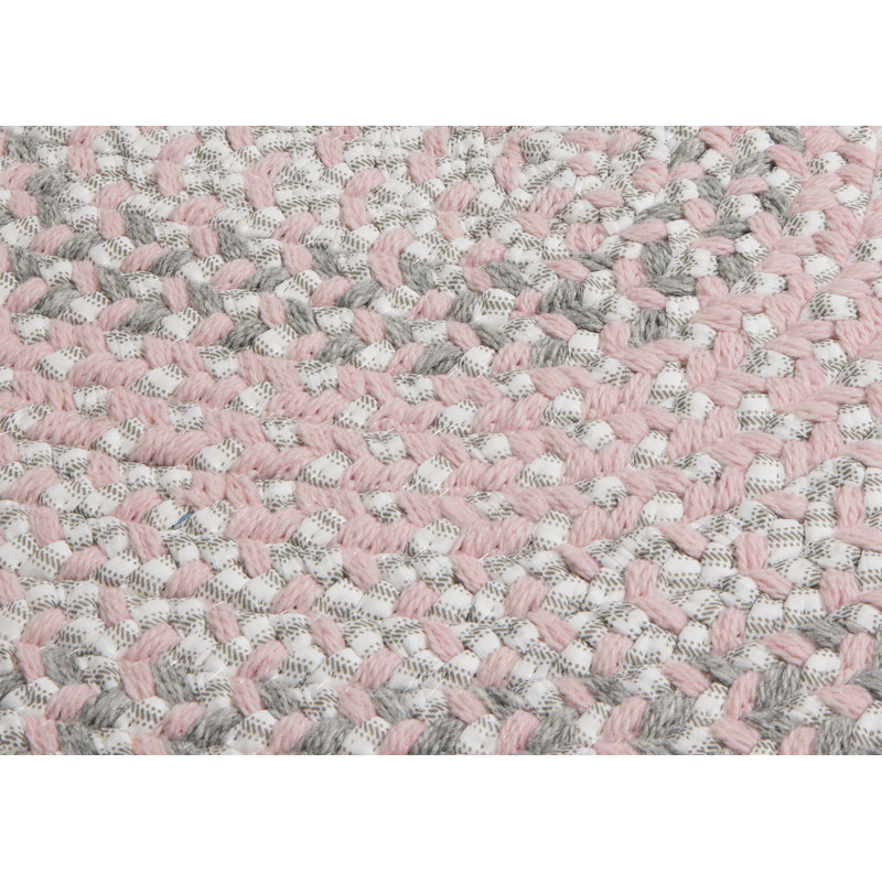 Winston Porter Westin Machine Braided Pink Rug & Reviews Wayfair